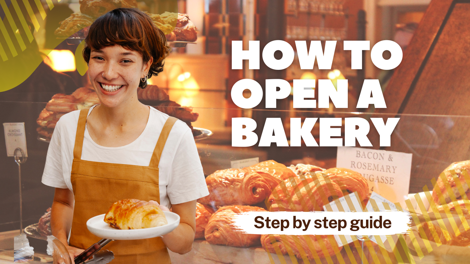 how to open a bakery