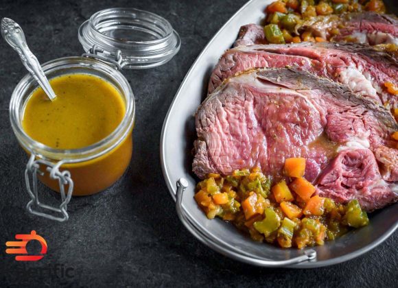 what is au jus sauce made of